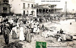 2105- Alger - Bains du Jardin d'essai